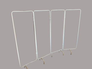 Hospital Bed Partition 4 Panel